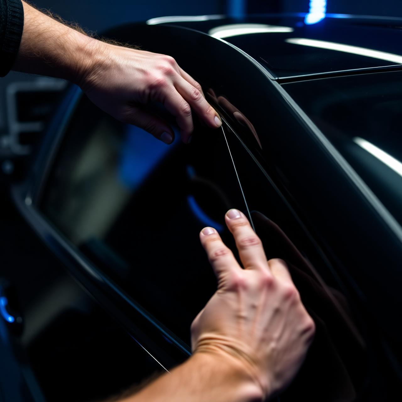 Hilo Tint Lab install